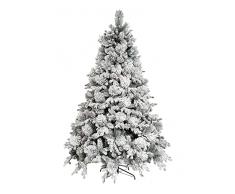 XONE Albero di Natale Big Sky INNEVATO con PIGNE 240 CM