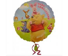PALLONCINO FOIL WINNIE THE POOH PER FESTE COMPLEANNO BAMBINO DECORAZIONE