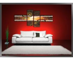 Visario 6801 - Quadro su Tela di Lino Artstyle, 195 x 80 cm, 4 Pezzi