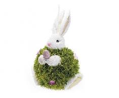 Ideapiu Idea Decorazioni PASQUALI, Uova Decorative Coniglio di Pasqua, ADDOBBI PASQUALI, Idee Regalo per Pasqua