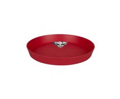 Elho Loft Urban Saucer Round Sottovaso, Rosso, 21 CM