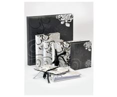 Walther - Album fotografico con tasche, mod. Grindy, bianco, Confezione da 2, 400 foto, 10x15 cm