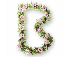 hank ghirlanda fiore fiori con rose rosa