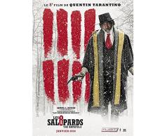Les 8 SALOPARDS - Poster cinema originale (formato 160 x 120 cm piegato) Quentin Tarantino Preventive D