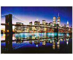 1art1, 43768, Poster, motivo: New York - Ponte di Brooklyn, 91 x 61 cm