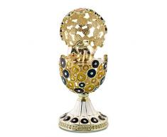sorpresa coniglietto 12,7 cm Faberge Inspired russo uovo di Pasqua