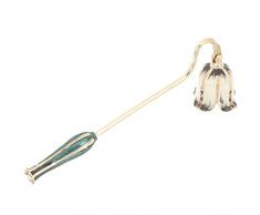 Artibetter Spegnicandela In Metallo Estintore Stoppino Spegnifiamma Con Manico Lungo Strumento Per La Cura Delle Candele Accessorio Per Candele Regalo Per Spegnere Le Candele Stoppini Fiamma