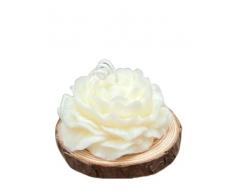 Candela-candela fiore-candela decorativa-candela relax-candela per regalo