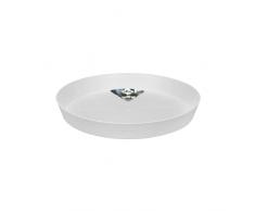 Elho Loft Urban Saucer Round Sottovaso, Bianco, 48 CM