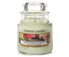 Yankee Candle Candela Piccolo Vaso, Citronella e Zenzero