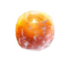 Lampada di Sale Jones Home Idea Regalo portacandela, Multicolore