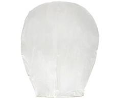 AREA-20 PZ Sky Lanterna Cinesi Volante Mongolfiera X Matrimonio, Colore Bianco, 6L-5S9L-ZYJ7