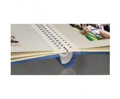 Hama Album Porta Foto Autoadesivo Singo, 20 Pagine 28x31 cm, Colore Azzurro