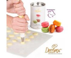 Decora Tappetino in Silicone per Macaron, Silicone, Trasparente