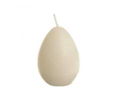 Kaemingk Candela Pasquale a Forma di Uovo Bianca o Gialla Ø 4,5x6,4cm (Bianco)