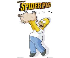 GB eye Ltd FP1975 Maxi poster, I Simpson il film, Spiderpig, 61 x 91,5 cm, [Lingua inglese]