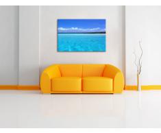 Formato enorme onda: 100x70 su tela, enorme XXL Immagini completamente Pagina con la barella, stampa d'arte su murale con la struttura, più economico di pittura o pittura ad olio, nessun manifesto o poster