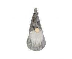 jkhhi Lucette Decorative per Camera Spina Forniture per Decorazioni Natalizie Cappello a Punta Ciondolo Senza Volto Nana Vecchia Creativa Bigliettini Natalizi Piccoli Adesivi (Dark Gray, One Size)