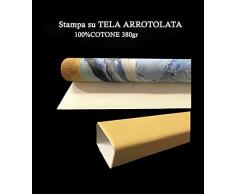 STAMPA su TELA ARROTOLATA Mappa antica dellItalia Vision Studio - europeo orizzontale Canvas 380gr 100%cotone cm_132_X_175