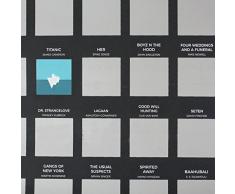 Gift Republic Film 100Â âÂ Scratch off Bucket List Poster, Nero