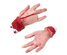 Widmann 81604 - Mano Umana Mozzata per Decorazione Feste di Halloween