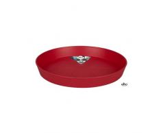 Elho Loft Urban Saucer Round Sottovaso, Rosso, 34 CM
