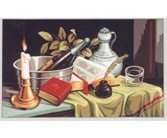 Gobelin-L SC-903 - Canovaccio con Stampa Anticata, Motivo Natura Morta, 50 x 75 cm