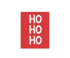 XIANGPEIFBH Quadro su Tela Stampa Natalizia Poster Natalizio Decorazioni Natalizie Babbo Natale Quadro su Tela Camera per Bambini -50x70cm Senza Cornice