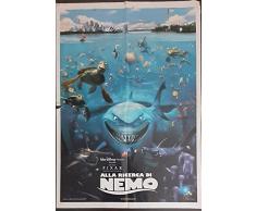 Film Alla ricerca di Nemo - Locandina Poster cinema - 100x70