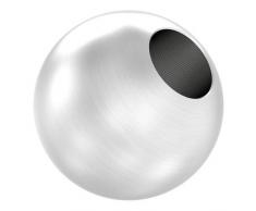 Sfera in acciaio inox Ø 30 mm con foro cieco Ø 12,6 mm
