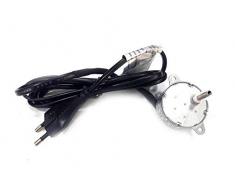 New 1 motorino 2 Watt Movimento Albero 4mm pastori Mulino 5,10,18,30 Giri o puleggia Foro 4mm per PRESEPE ricevi Un Portachiavi Omaggio sheperds Crib (motorino 18 Giri)