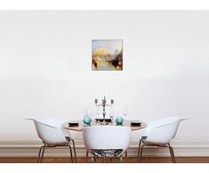 1art1 Joseph William Turner - Roma Antica, Agrippina Sbarca con Le Ceneri di Germanico, 1839 Stampa su Tela (40 x 40cm)