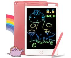 Richgv Tavoletta Grafica, Lavagna Magnetica per Bambini, Portatile Lavagnetta LCD, Lavagnetta Cancellabile Elettronica, Giochi di Viaggio, Regali Natale per Bambina 3 4 5 6 7 anni