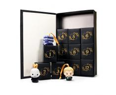 Half Moon Bay:Calendario dAvvento Harry Potter con decorazioni natalizie | 12 Addobbi Albero di Natale di Harry Potter, nastrino incluso, Licenza Ufficiale 100%, Harry Potter Gadget, Vari ADVHP01