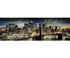 1art1 48068 Poster New York - Manhattan, Luna 158x53 cm