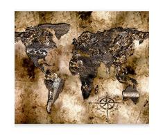 murando Carta da parati 400x280 cm Fotomurali in TNT Murale alla moda Decorazione da Muro XXL Poster Gigante Design Carta per pareti Mappa del mondo k-A-0002-a-c