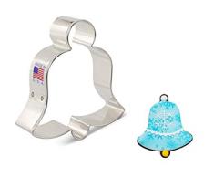 Ann Clark Cookie Cutters Stampini per biscotti a forma di campana di Natale, 8,9 cm
