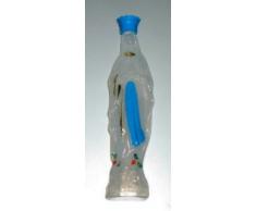 Statua decorativa da giardino, Vergine Maria plastica Lourdes bottiglia di acqua 20 cm.