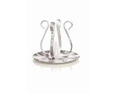 Candeliere mettal argento