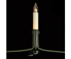 Kaemingk, Candele LED per albero di Natale per uso interno e esterno, lunghezza: 7,5 m