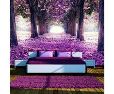 murando Carta da parati 200x140 cm Fotomurali in TNT Murale alla moda Decorazione da Muro XXL Poster Gigante Design Carta per pareti fiori alberi c-A-0031-a-c