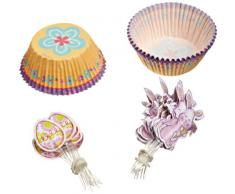 WILTON 24 PIROTTINI CON PICK CONIGLIETTO UOVO PASQUA