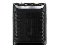 Rowenta SO9265F0 Mini Excel Eco Safe Termoventilatore Ceramico, 1000/1800 W, 49 Decibel, plastica, per ambienti di 15-20m², Nero