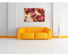 Foglia su tela 100x70cm USA Faded, Immagini XXL completamente incorniciati con telai di grandi dimensioni cuneo. Stampa artistica su quadro a parete con cornice. Più economico di pittura o di un dipinto a olio, non un manifesto o un cartel