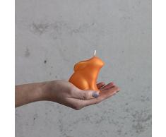 Orangener coniglietto 75 mm Candela Pasqua – Candela