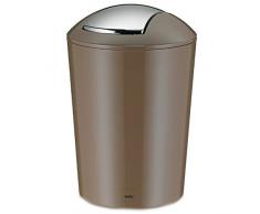 kela pattumiera con Coperchio Basculante, 5Â l, Plastica, Talpa, 5 Litri