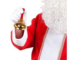 Boland- Campanella Babbo Natale per Adulti, Oro, Taglia Unica, 13400