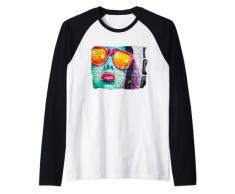 Graffiti - Poster murale con stampa urbanese Maglia con Maniche Raglan