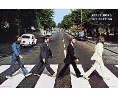 Grupo Erik LPO597 Poster Beatles Abbey Road, carta, Multicolore, 91 x 61,5 x 0,1 cm