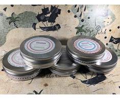 Candela profumatissima agli oli essenziali in combinazioni di due o più a scelta, in cera di soia con stoppino in legno, idea regalo decorazione per la casa segnaposto regalo di natale compleanno anniversario festa della mamma